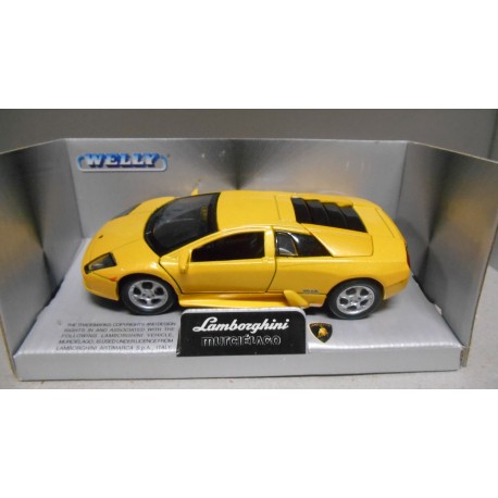 LAMBORGHINI MURCIELAGO YELLOW 1:36/38 WELLY