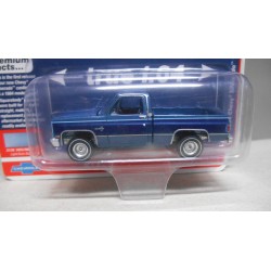 CHEVROLET SILVERADO 1984 10 FLEETSIDE BLUE 1:64 AUTO WORLD