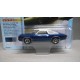 PONTIAC GRAND AM 1973 BLUE 1:64 AUTO WORLD