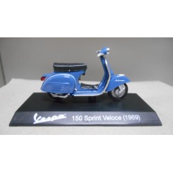 VESPA 150 SPRINT VELOCE 1969 MOTO/BIKE 1:18 SALVAT MAISTO