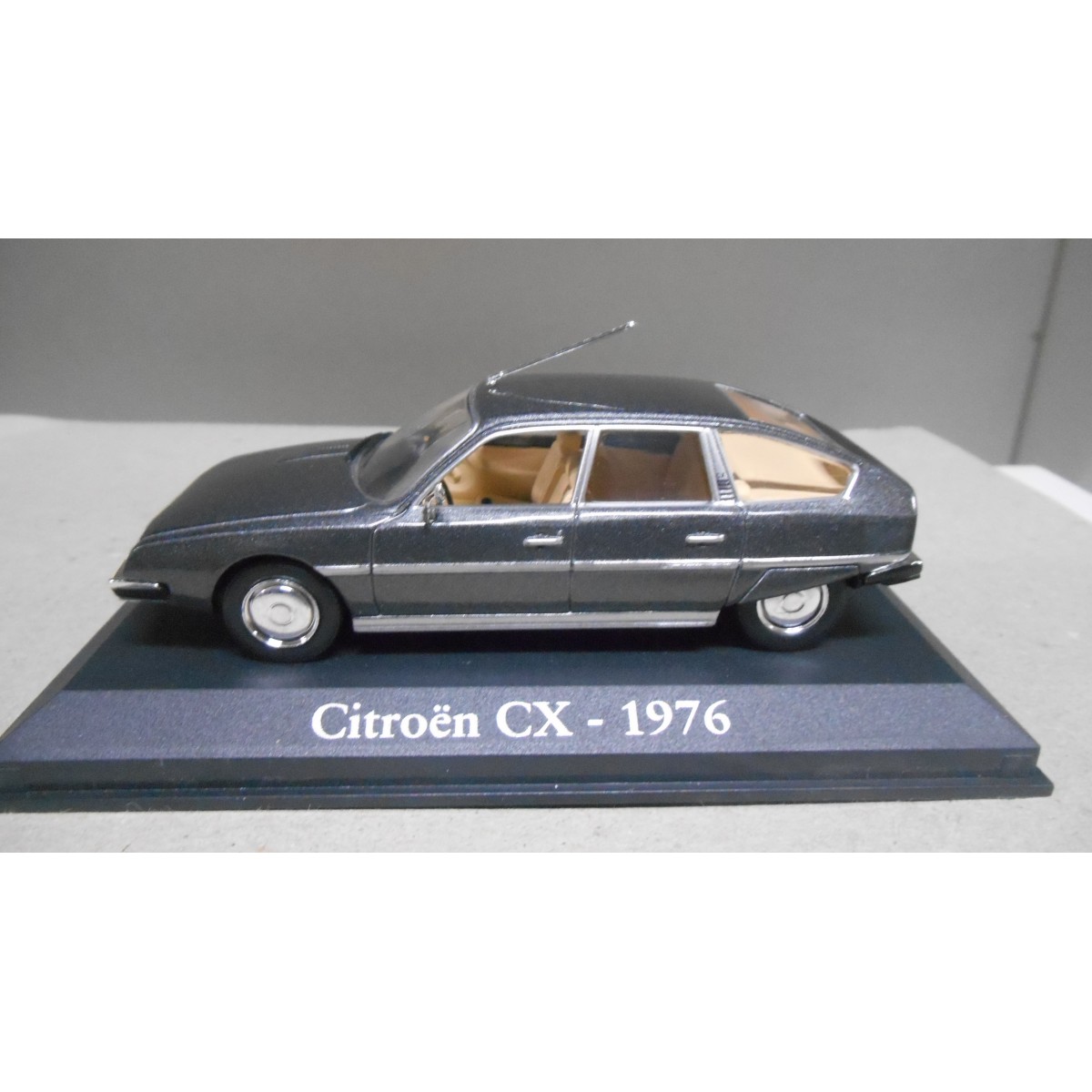 CITROEN CX 1976 GREY/GRIS 1:43 RBA IXO - BCN STOCK CARS