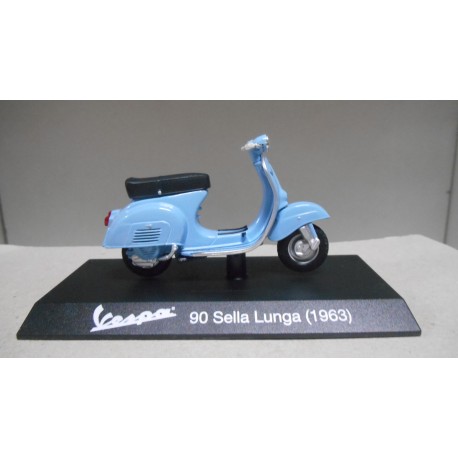 VESPA 90 SELLA LUNGA 1963 MOTO/BIKE 1:18 SALVAT MAISTO
