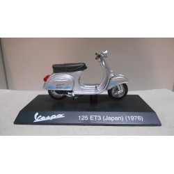 VESPA 125 ET3 JAPAN 1976  MOTO/BIKE 1:18 SALVAT MAISTO