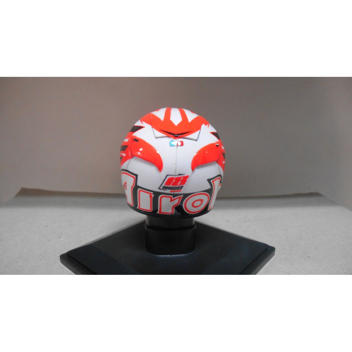 Casque Miniature MotoGP Nico Terol 2013 échelle 1/5 - Modèle Altaya - Occasion Collection