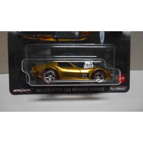 CHEVROLET CORVETTE 1968 GAS MONKEY GARAGE PREMIUM 1:64 HOT WHEELS