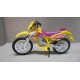 KAWASAKI KLX 250 SR YELLOW MOTO/BIKE 1:18 MAISTO