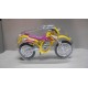 KAWASAKI KLX 250 SR YELLOW MOTO/BIKE 1:18 MAISTO