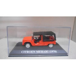 CITROEN MEHARI 1970 ORANGE/NARANJA MATRICULA ESPAÑA 1:43 ALTAYA IXO