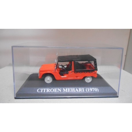 CITROEN MEHARI 1970 ORANGE/NARANJA MATRICULA ESPAÑA 1:43 ALTAYA IXO