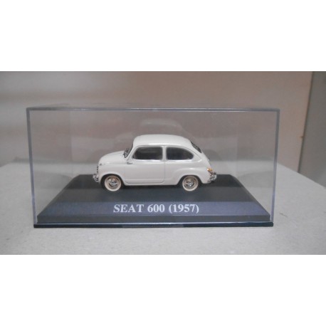 SEAT 600 1957 MATRICULA ESPAÑA 1:43 ALTAYA IXO