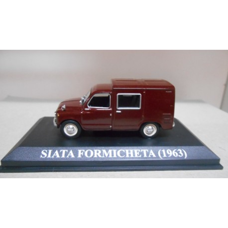 SIATA FORMICHETA (SEAT 600) 1963 MATRICULA ESPAÑA 1:43 ALTAYA IXO