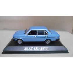 SEAT 131 AZUL/BLUE 1976 MATRICULA ESPAÑA 1:43 ALTAYA IXO