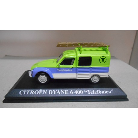 CITROEN 6 400 DYANE FURGONETA TELEFONICA 1:43 ALTAYA IXO