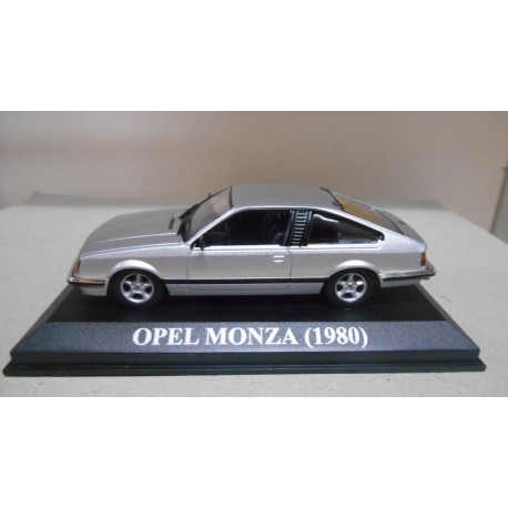 OPEL MONZA A1 1980 PLATA/SILVER MATRICULA ESPAÑA 1:43 ALTAYA IXO