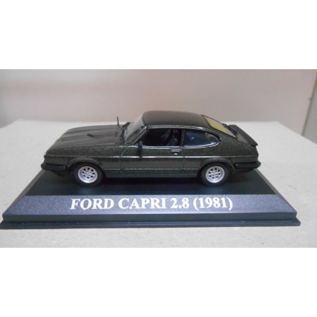 FORD CAPRI 2.8 1981 MATRICULA ESPAÑA 1:43 ALTAYA IXO