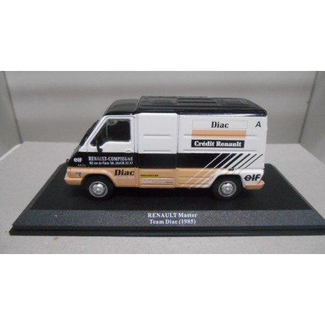 RENAULT MASTER 1985 DIAC RALLY TEAM ASSISTANCE RALLY 1:43 ALTAYA IXO