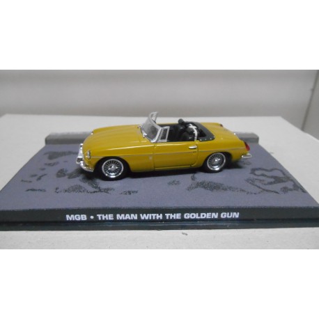 MG MGB THE MAN WITH THE GOLDEN GUN 007 JAMES BOND 1:43 EAGLEMOSS IXO