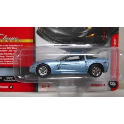 CHEVROLET CORVETTE C6 Z06 2012 A-BLUE CLASSIC GOLD 1:64 JOHNNY LIGHTNING