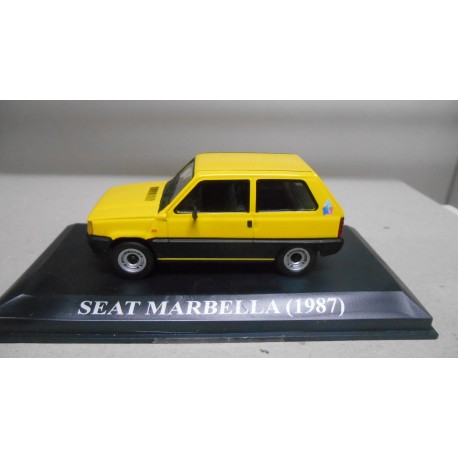 SEAT MARBELLA 1987 YELLOW/AMARILLO 1:43 ALTAYA IXO