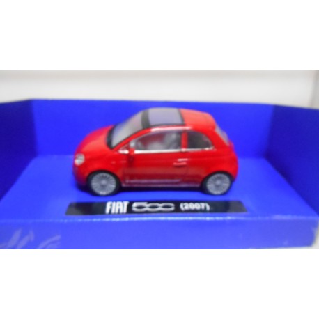 FIAT 500 2007 RED CITY CRUISER 1:43 NEW RAY