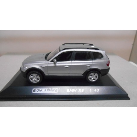BMW E83 X3 SILVER 1:43 WELLY