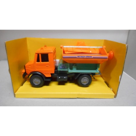 MERCEDES-BENZ UNIMOG (NO LICENCIA) NETEZZA URBANA/LIMPIEZA 1:43 CARARAMA