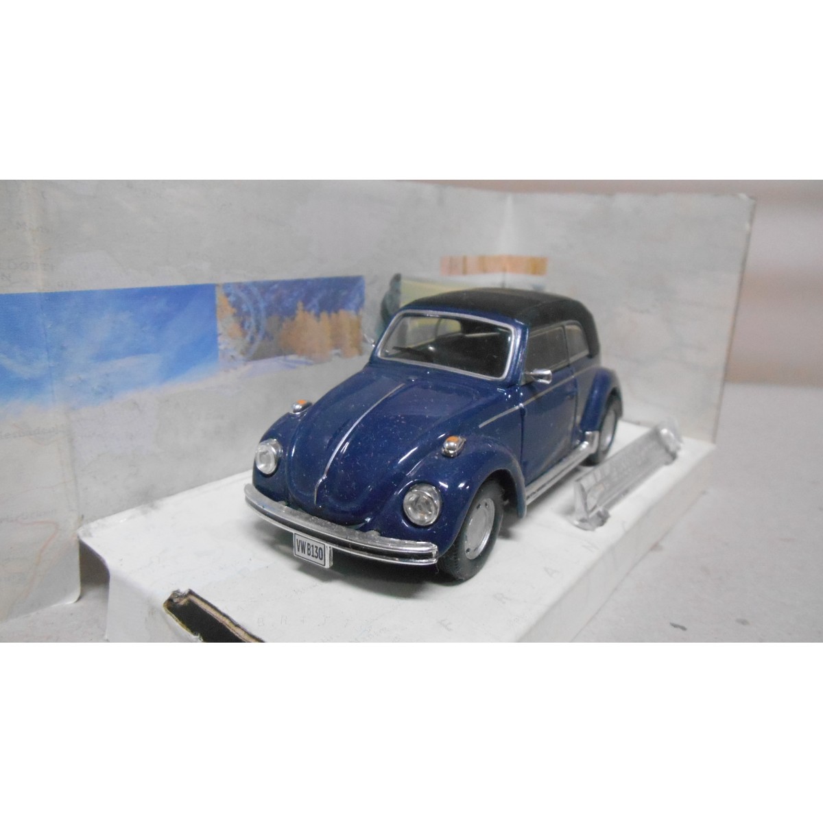 WIKING VW 1200 VOLKSWAGEN BEETLE COX KÄFER HO 1/87 GERMAN POST #12831 Box
