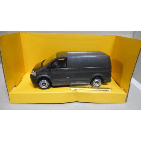 VOLKSWAGEN T5 TRANSPORTER VAN PANEL GREY 1:43 CARARAMA