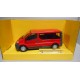 RENAULT TRAFIC MINI BUS RED 1:43 CARARAMA