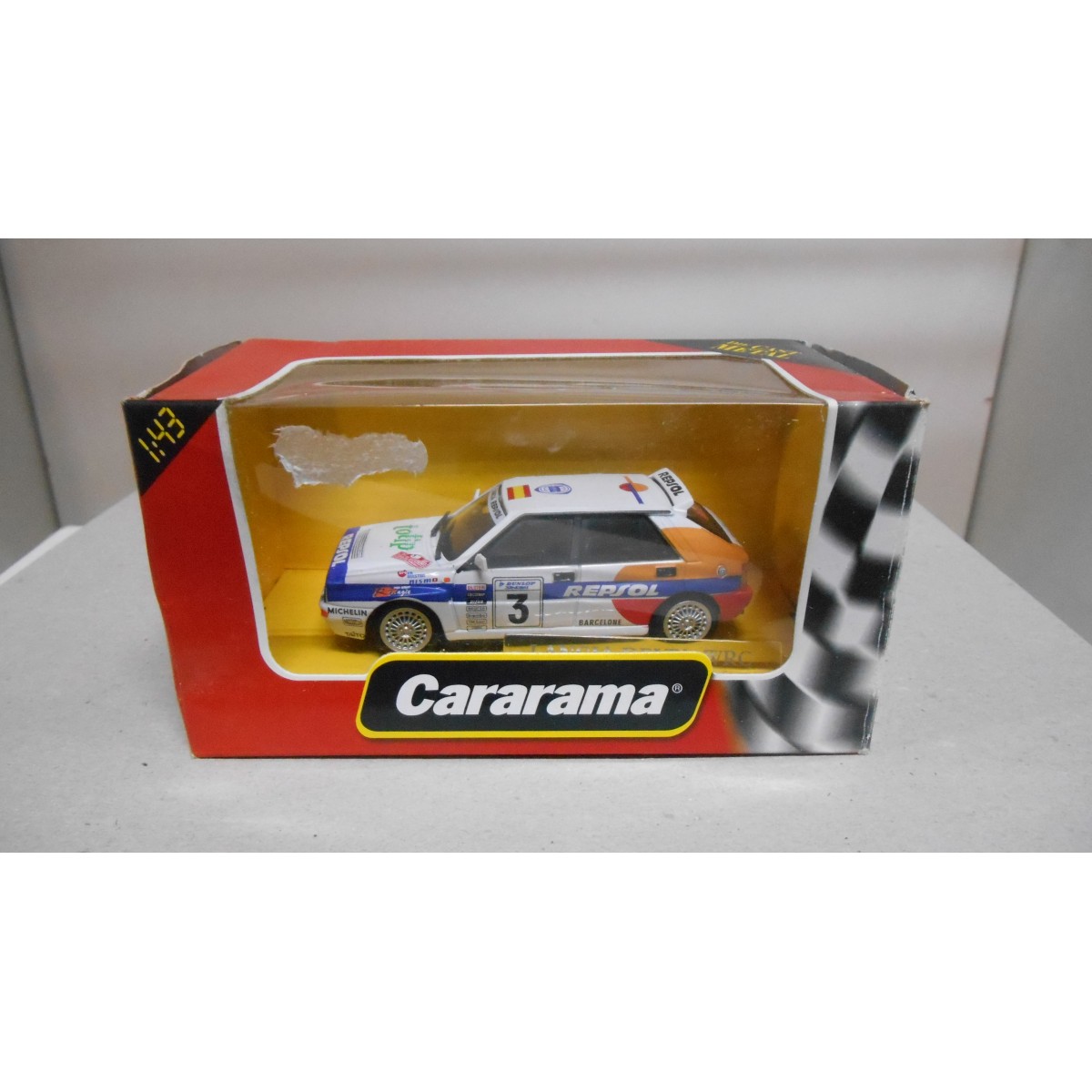 LANCIA DELTA HF WRC RALLY SANREMO 1987 (SAINZ?) 1:43 CARARAMA