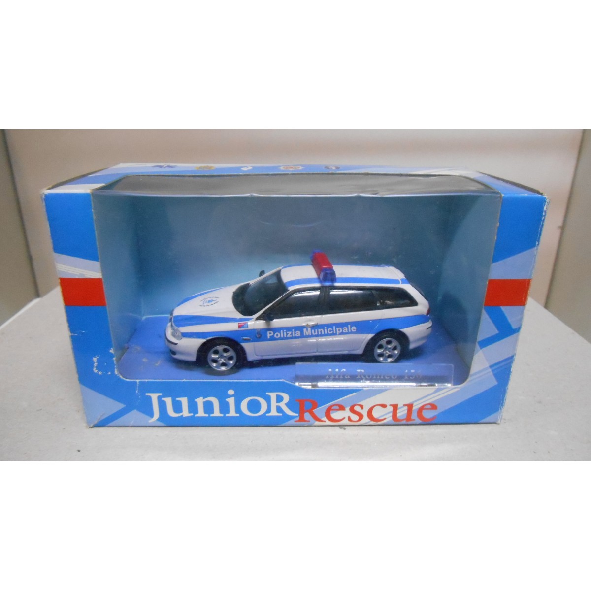 ALFA ROMEO 156 POLIZIA MUNICIPALE OLIEX ITALIA 1/43 POLICE BREAK SW CARARAMA | Achetez sur