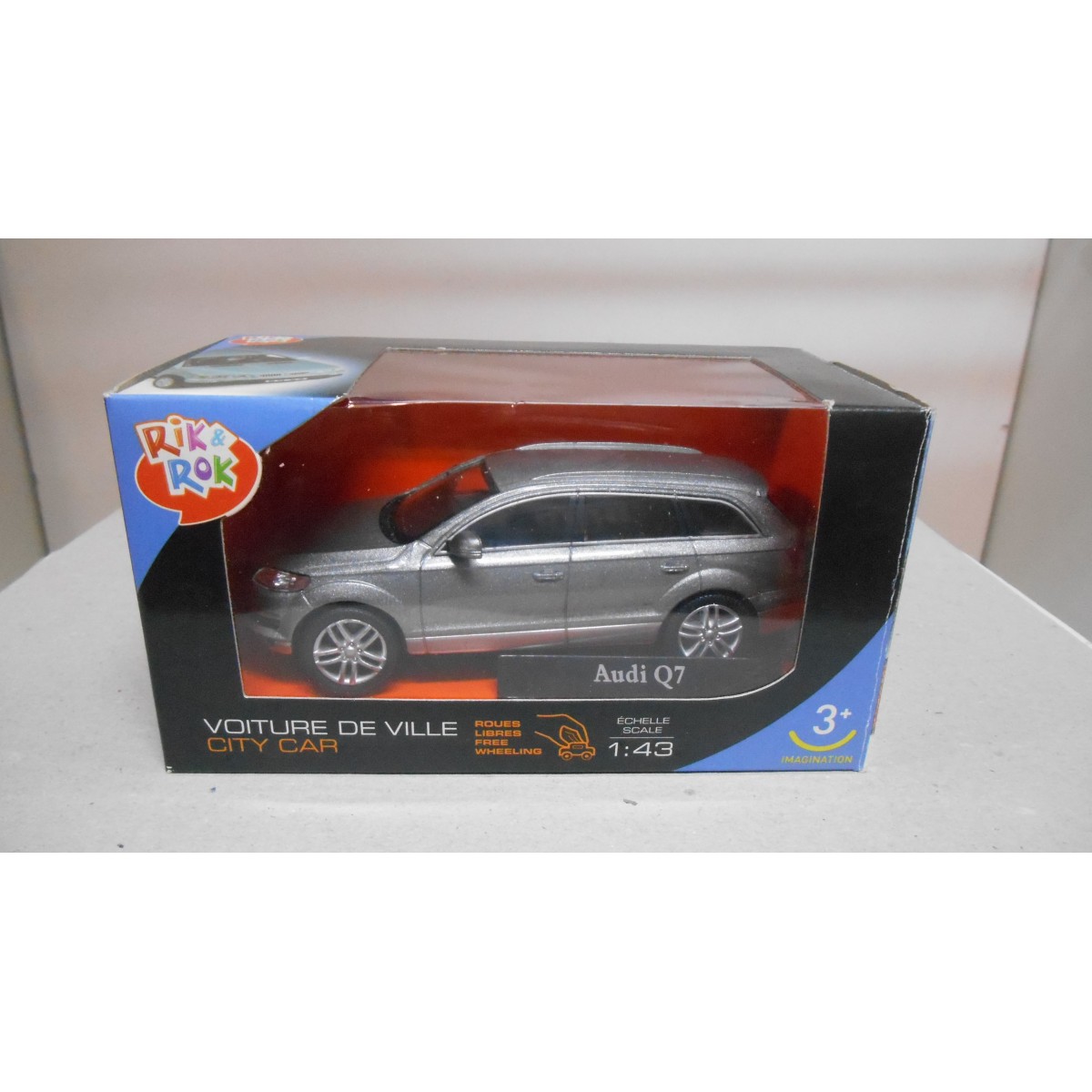 Modèle Réduit Mini Cooper 1/43 De Marque Rik&Rok – Occasion, Couleur Marron – Pour Collection Ou Décoration