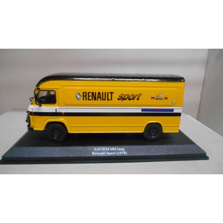 SAVIEM SB2 LONG 1978 RENAULT SPORT ASSISTANCE RALLY 1:43 ALTAYA IXO