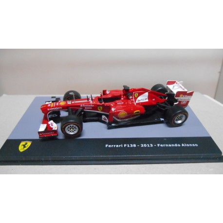 FERRARI F138 FORMULA F1 2013 FERNANDO ALONSO F1 FERRARI 1:43 CENTAURIA IXO