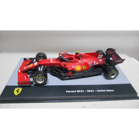 FERRARI SF1 FORMULA F1 2021 CARLOS SAINZ F1 FERRARI 1:43 CENTAURIA IXO