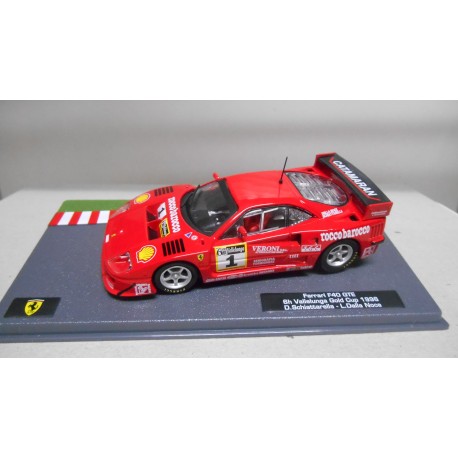 FERRARI F40 GTE 6 H VALLELUNGA GOLD CUP 1996 1:43 FERRARI RACING IXO