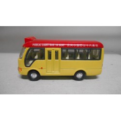 AUTOBUS PUBLIC LIGHT 16 SEAT TINS TOY CARVEN T325 MINIBUS 9,5 cm LONG DEFECT PINT