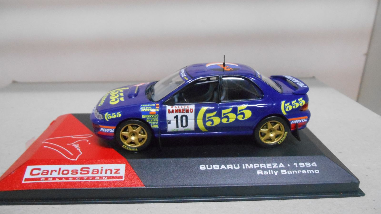 Miniature Carlos Sainz Subaru Impreza 1994 - Dany Handpainted 1/43 - Neuve