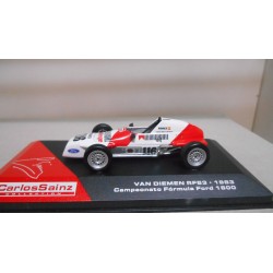 VAN DIEMEN RF83 1983 CAMP.FORMULA FORD 1600 CARLOS SAINZ 1:43 ALTAYA IXO