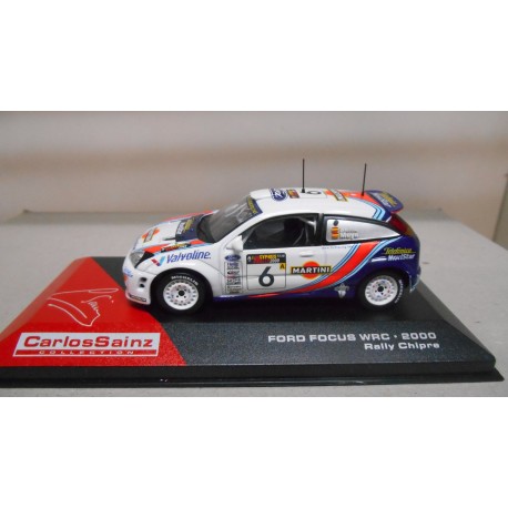 FORD FOCUS WRC 2000 RALLY CHIPRE CARLOS SAINZ 1:43 ALTAYA IXO
