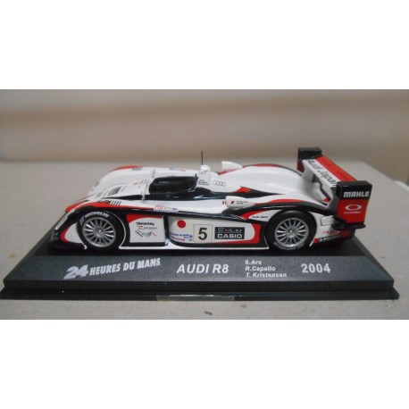 AUDI R8 LMP WIN 24 H LE MANS 2004 KRISTENSEN/CAPELLO/ARA 1:43 ALTAYA IXO