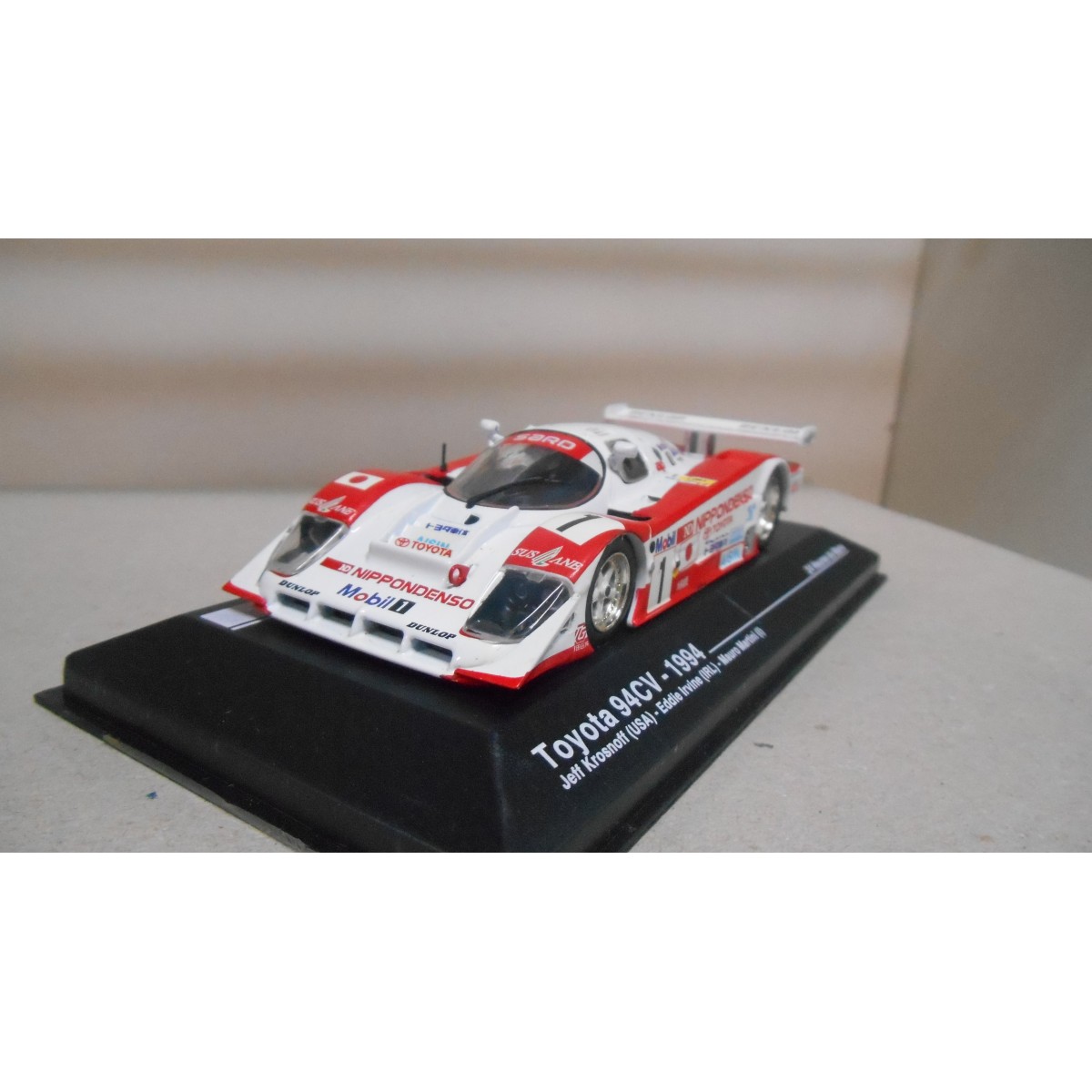 Toyota 94cv 24 H Le Mans 1994 Krosnoff Irvine Martini 143 Altaya Ixo