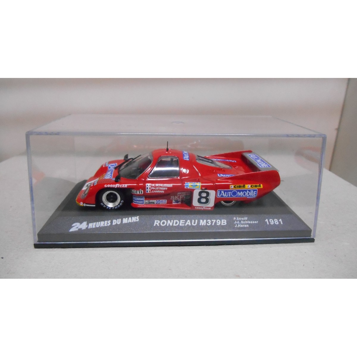 RONDEAU M379 B 24 H LE MANS 1981 STREIFFSCHLESSERHARAN 143 ALTAYA