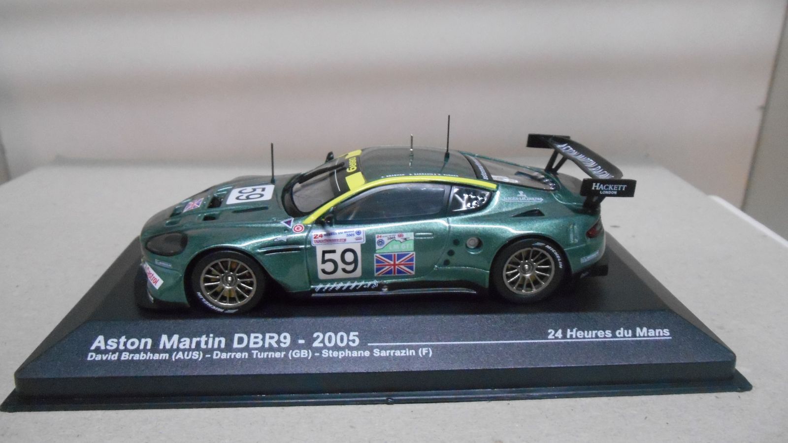 Spark 1/24 – Aston Martin DBR9 #59 – Sarrazin/Brabham/Turner – 24h 