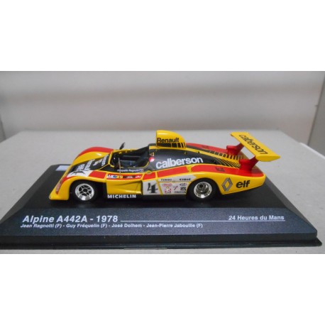 ALPINE-RENAULT A442B 1978 24 H LE MANS RAGNOTTI-FREQUELIN 1:43 ALTAYA IXO