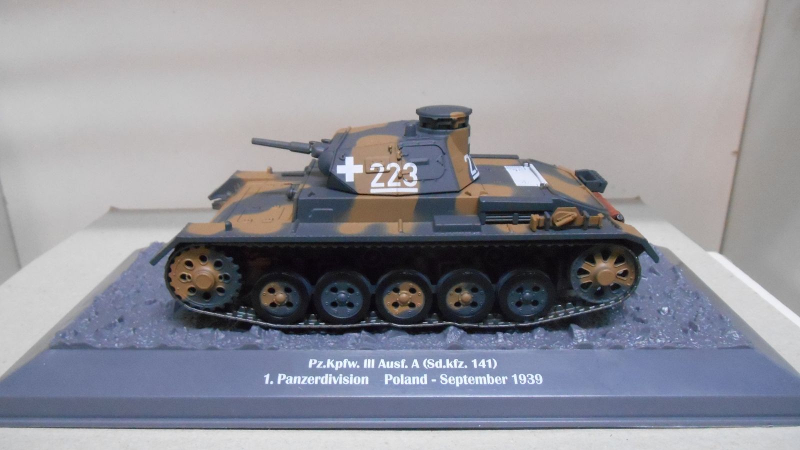 Altaya 1:43 Militär, Groß Panzer Tiger II Belgien Nummer 111