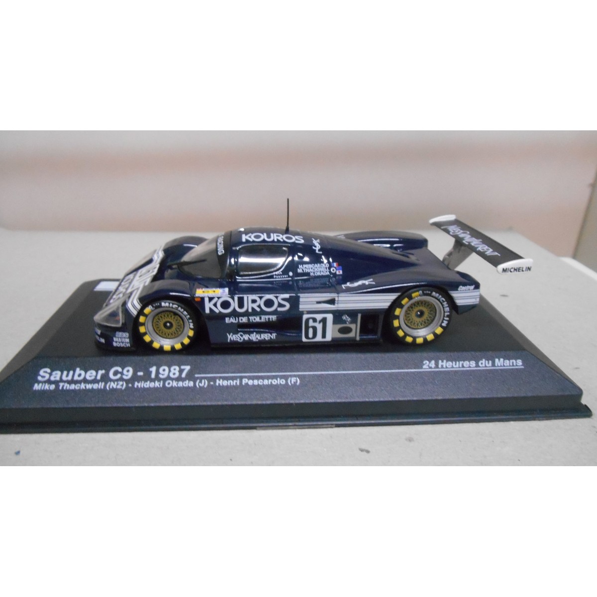 Mercedes-Benz Sauber C9 #61 AEG 24h Le Mans 1988 1:43 - Traffic Modelcars