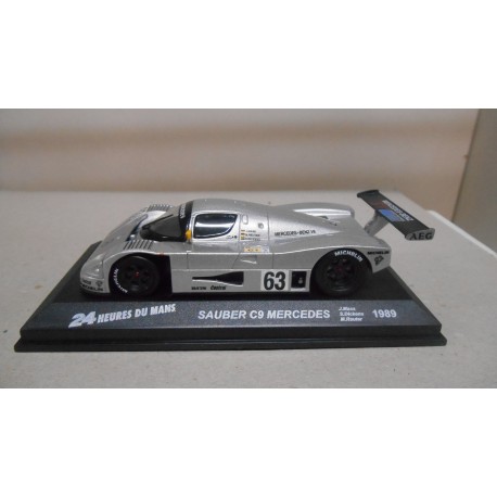 SAUBER C9 MERCEDES WIN 24 H LE MANS 1989 MASS/DICKENS/REUTER 1:43 ALTAYA IXO