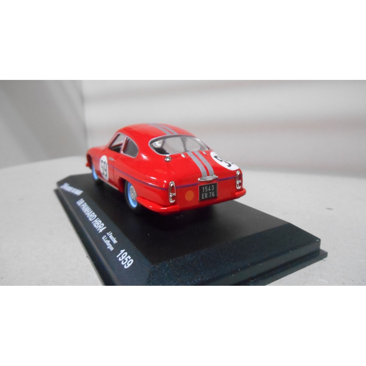 DB Panhard HBR4 Faucher-Laffargue 24h Le Mans 1959 1:43 Promocional DB Panhard HBR4 Faucher-Laffargue 24h Le Mans 1959 1:43 Promocional