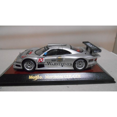 MERCEDES-BENZ W297 CLK GTR WARSTEINER n10 1:43 MAISTO